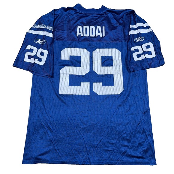 Reebok Other - Vintage Indianapolis Colts Jersey Men Large Blue Joseph Addai Reebok Y2K Adult *